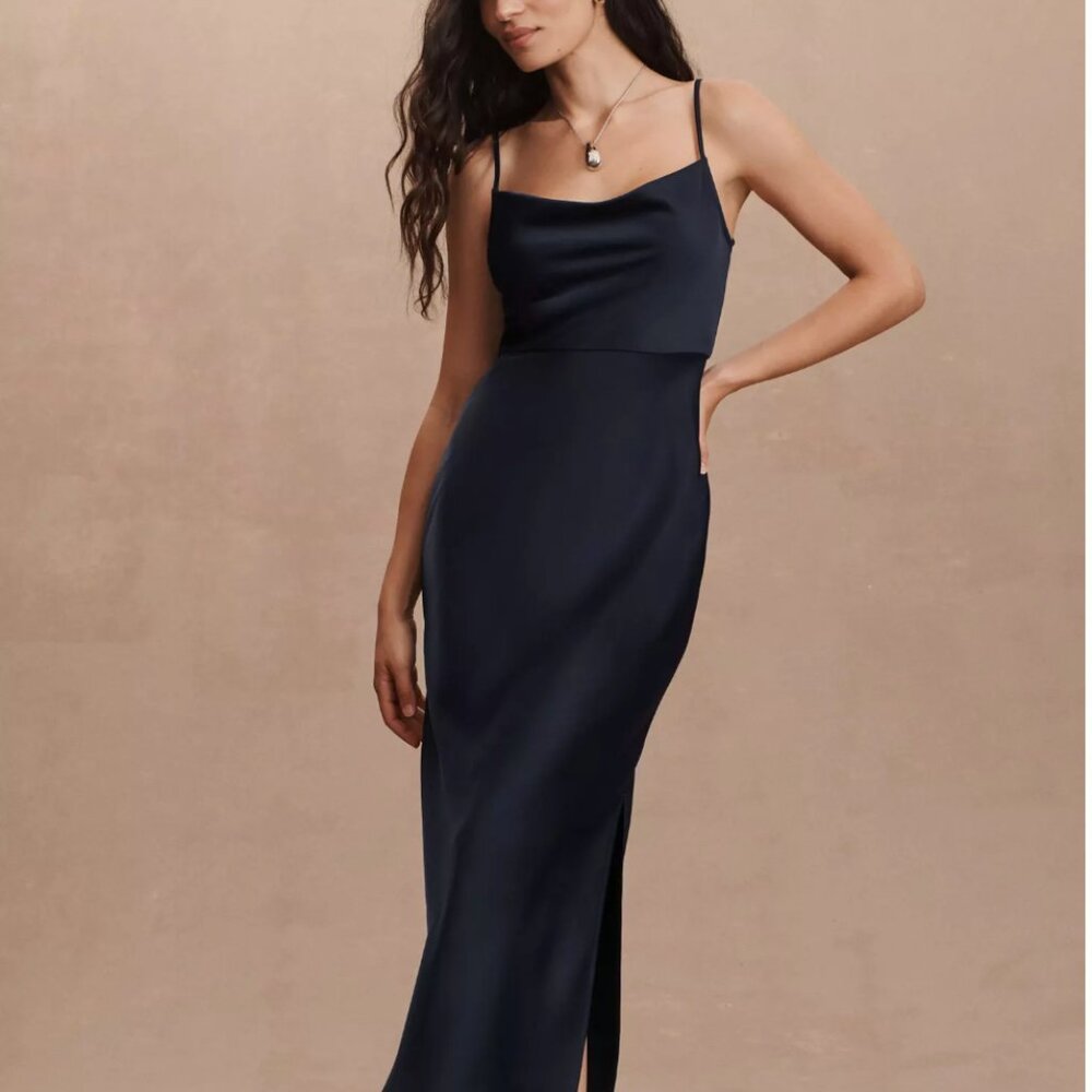BHLDN Blue Maxi Dress